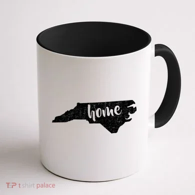 North Carolina Home State Coffee Mug back