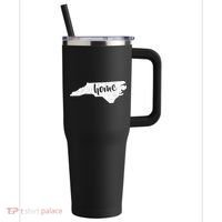North Carolina Home State 40oz Vacuum Insulated Stainless Steel Travel Tumbler thumb 0