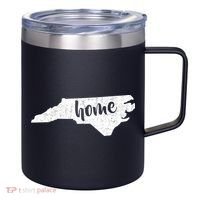 North Carolina Home State 12oz Stainless Steel Coffee Mug thumb 0