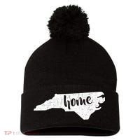 North Carolina Home State Pom Pom 12in Knit Beanie thumb 0