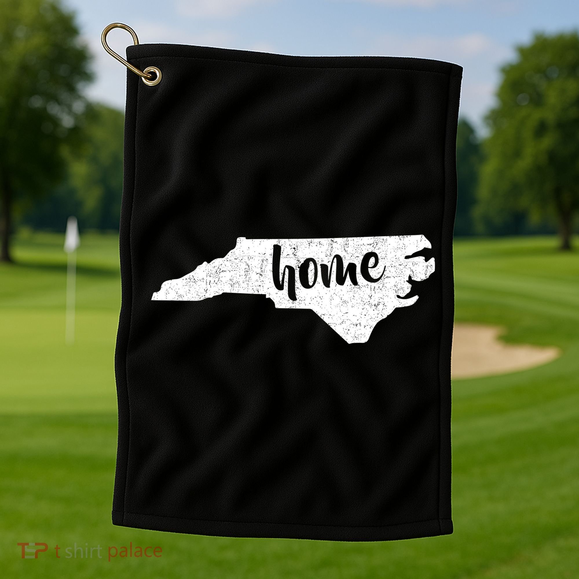 North Carolina Home State Golf Towel