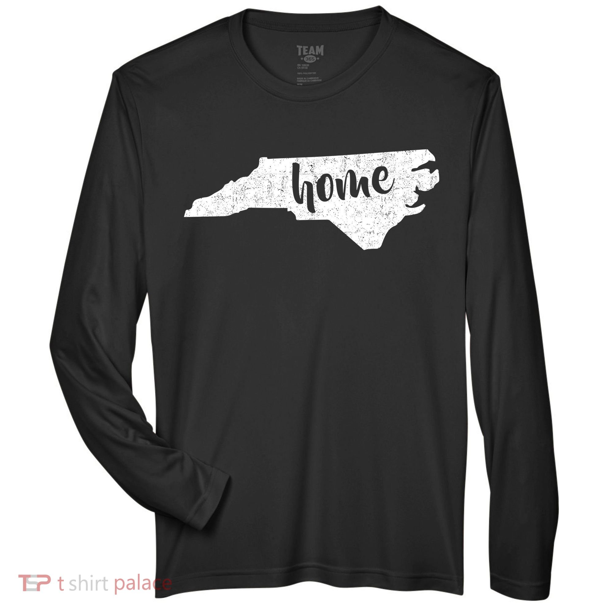 North Carolina Home State Zone Performance Long-Sleeve T-Shirt