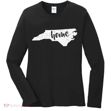 North Carolina Home State Women's Long Sleeve Shirt