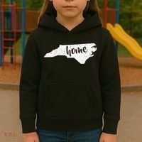 North Carolina Home State Kids Hoodie thumb 3