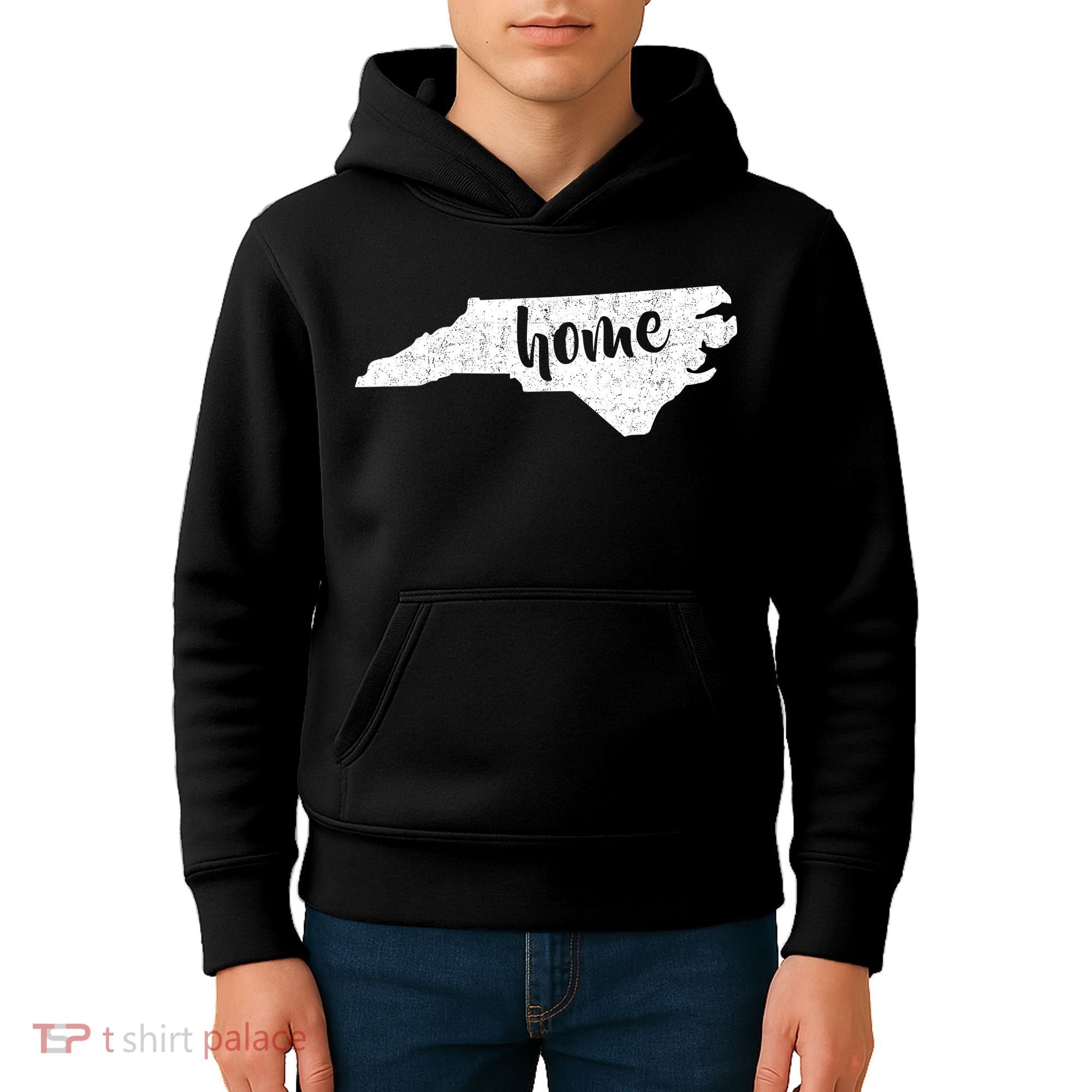 North Carolina Home State Kids Hoodie