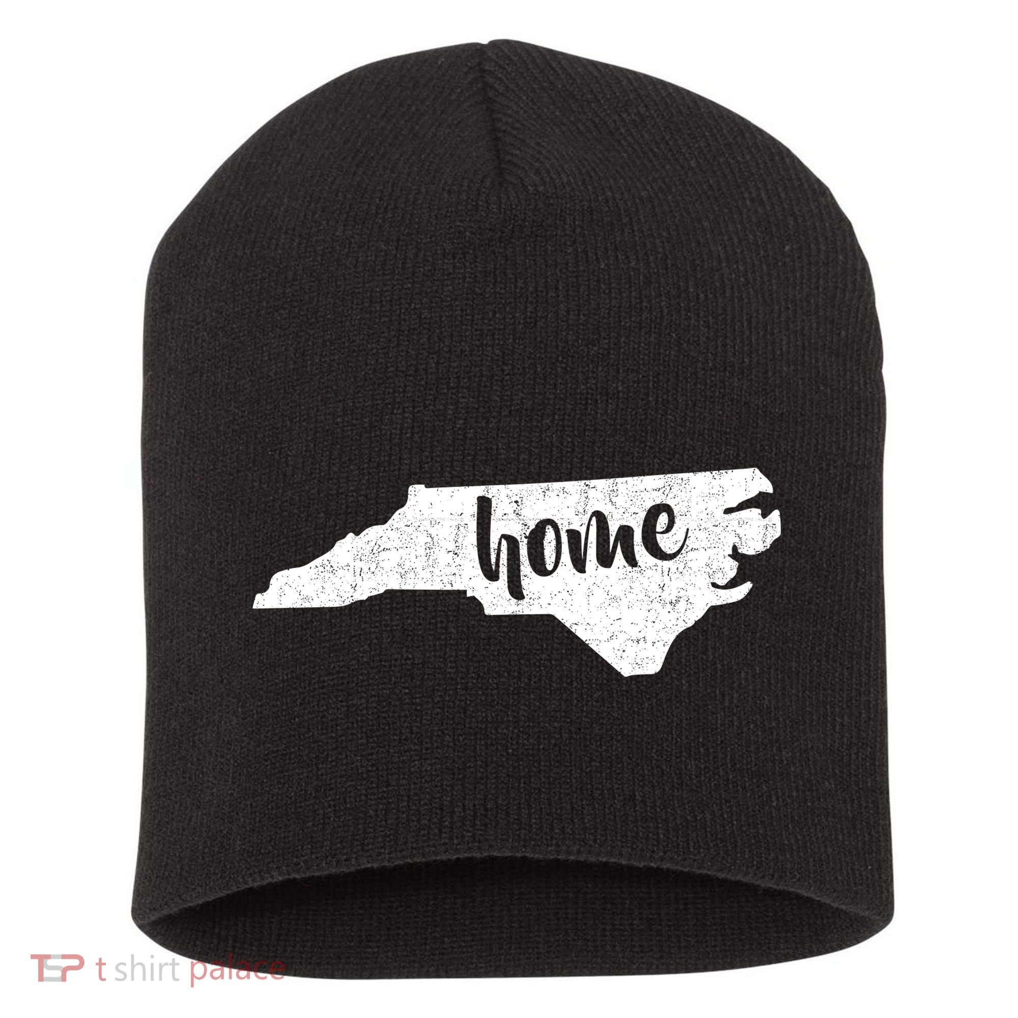 North Carolina Home State Short Acrylic Beanie
