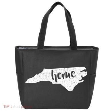 North Carolina Home State Tote Bag