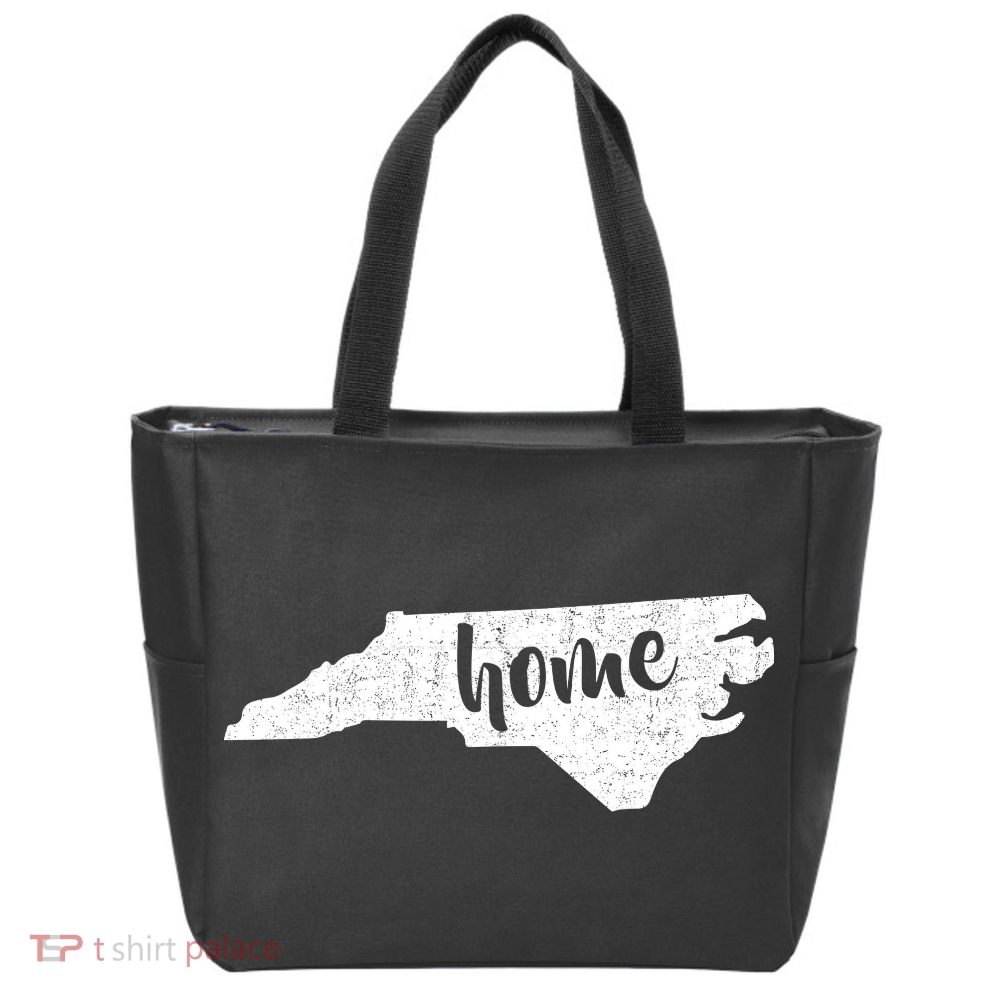 North Carolina Home State Tote Bag