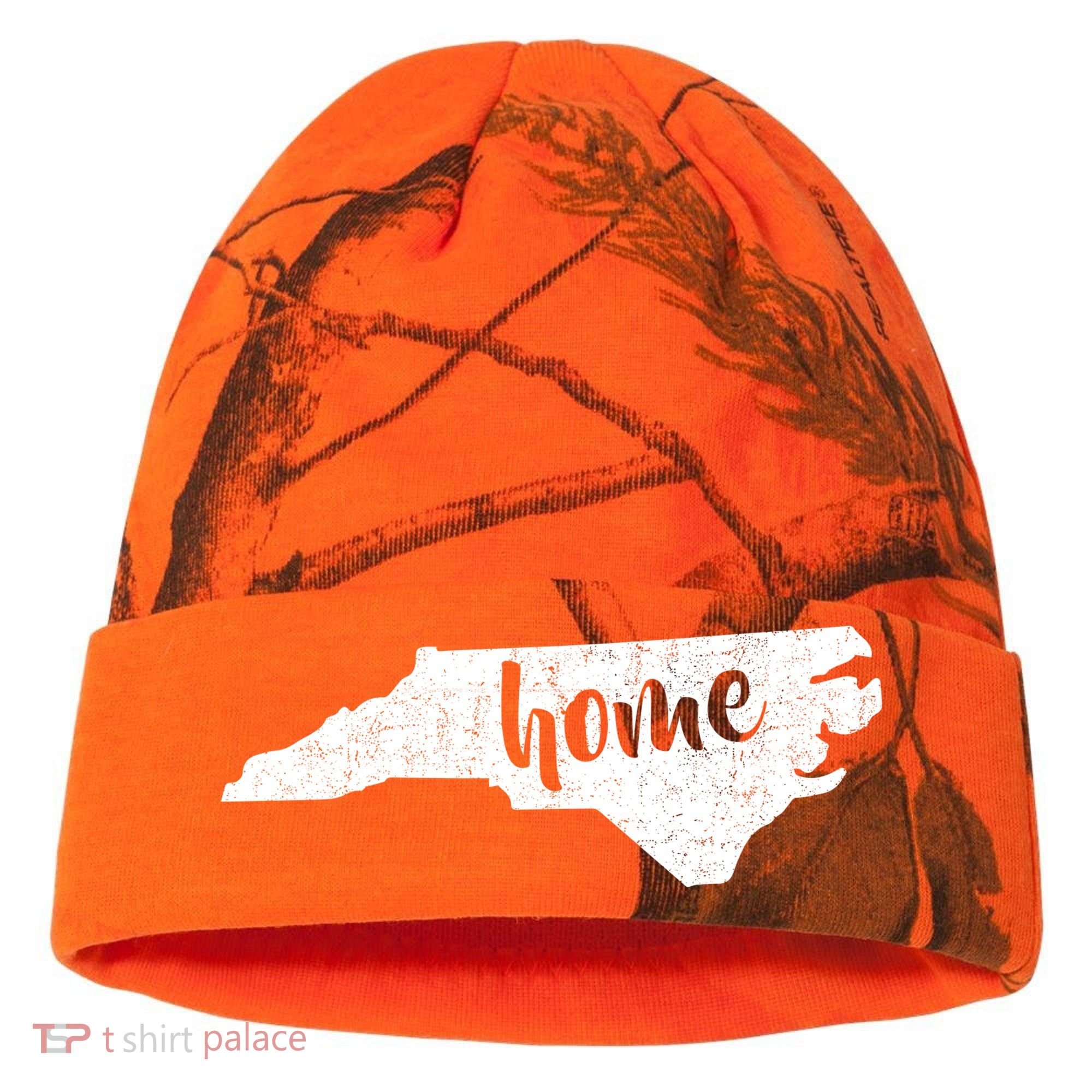 North Carolina Home State Kati Licensed 12" Camo Cuffed Beanie