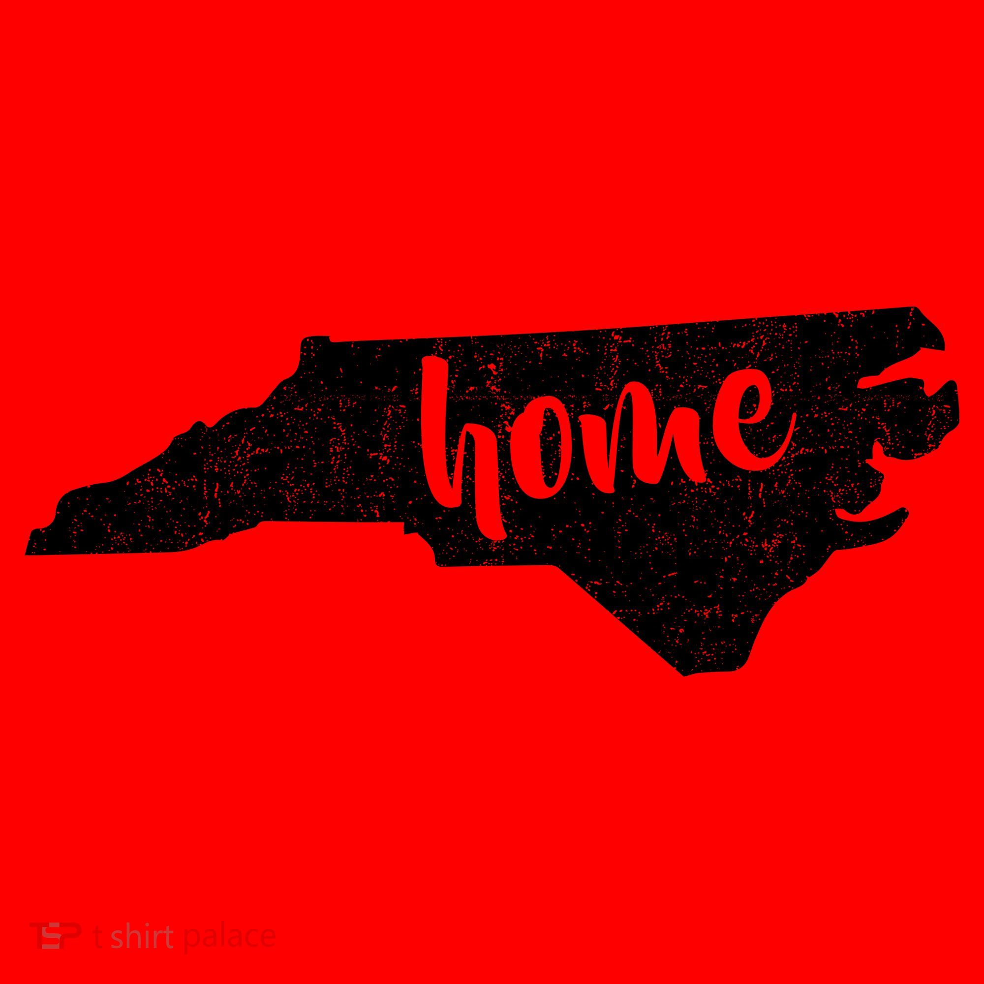 North Carolina Home State Santa Hat