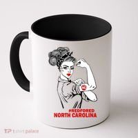 North Carolina NC Red For Ed Strong Coffee Mug thumb 0