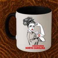 North Carolina NC Red For Ed Strong Coffee Mug thumb 2