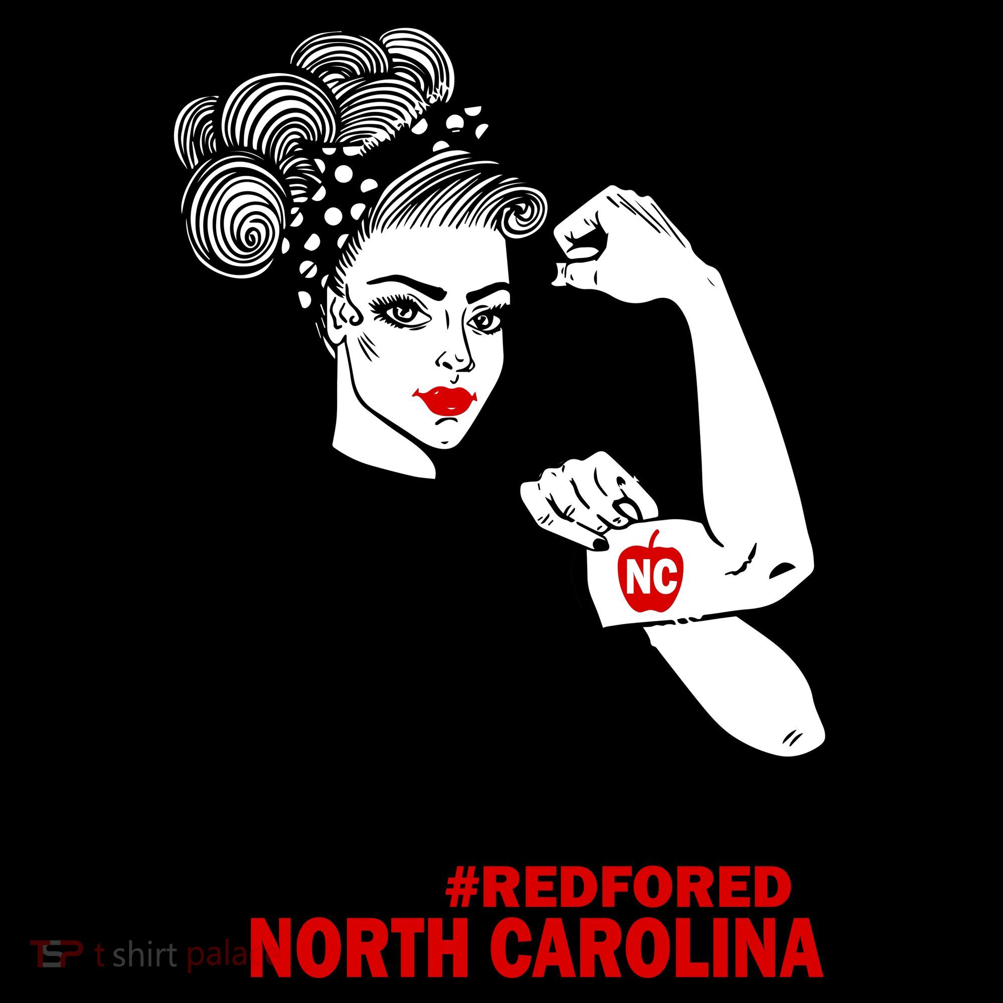 North Carolina NC Red For Ed Strong Coffee Mug