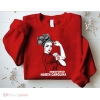 North Carolina NC Red For Ed Strong Sweatshirt thumb 2