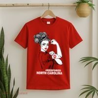 North Carolina NC Red For Ed Strong T-Shirt thumb 2