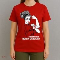 North Carolina NC Red For Ed Strong T-Shirt thumb 4
