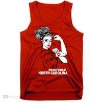 North Carolina NC Red For Ed Strong Tank Top thumb 0