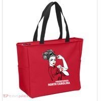 North Carolina NC Red For Ed Strong Tote Bag thumb 2
