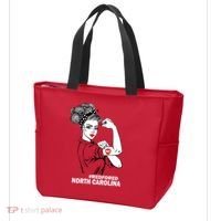 North Carolina NC Red For Ed Strong Tote Bag thumb 3