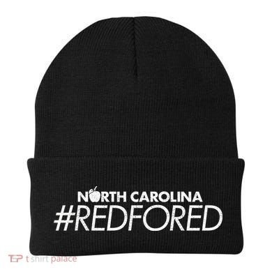 North Carolina Red For Ed Beanie