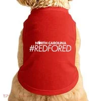 North Carolina Red For Ed Doggie Tank thumb 0