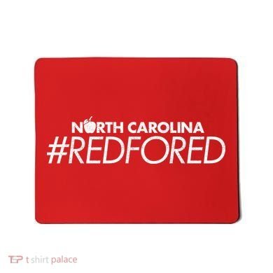 North Carolina Red For Ed Mousepad