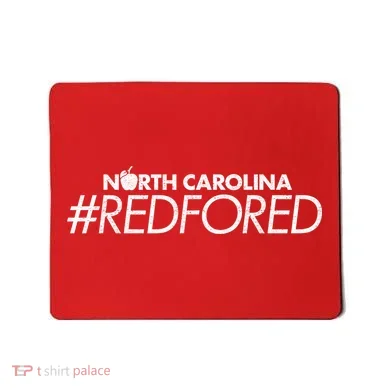 North Carolina Red For Ed Mousepad