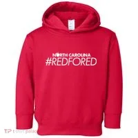 North Carolina Red For Ed Toddler Hoodie thumb 0