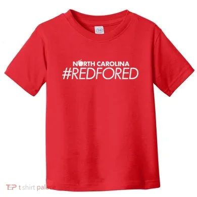 North Carolina Red For Ed Toddler T-Shirt