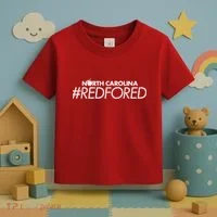 North Carolina Red For Ed Toddler T-Shirt thumb 3