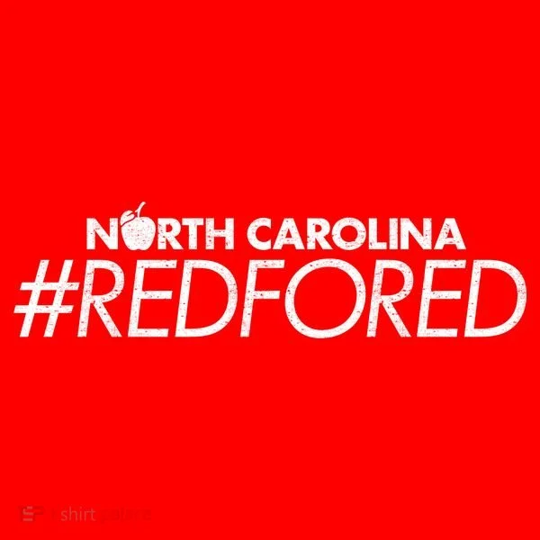 North Carolina Red For Ed Women's T-Shirt