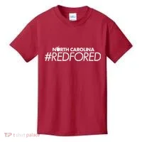 North Carolina Red For Ed Kids T-Shirt thumb 0