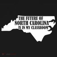 North Carolina Teachers Rally Red For Ed Women's Hoodie thumb 2