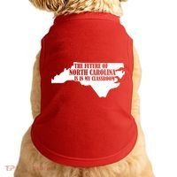 North Carolina Teachers Rally Red For Ed Doggie Tank thumb 0