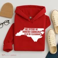 North Carolina Teachers Rally Red For Ed Hoodie thumb 4