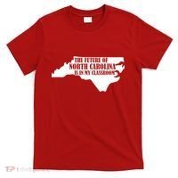 North Carolina Teachers Rally Red For Ed T-Shirt thumb 0