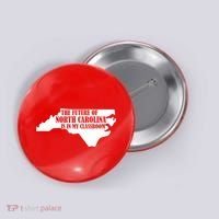 North Carolina Teachers Rally Red For Ed Button thumb 0