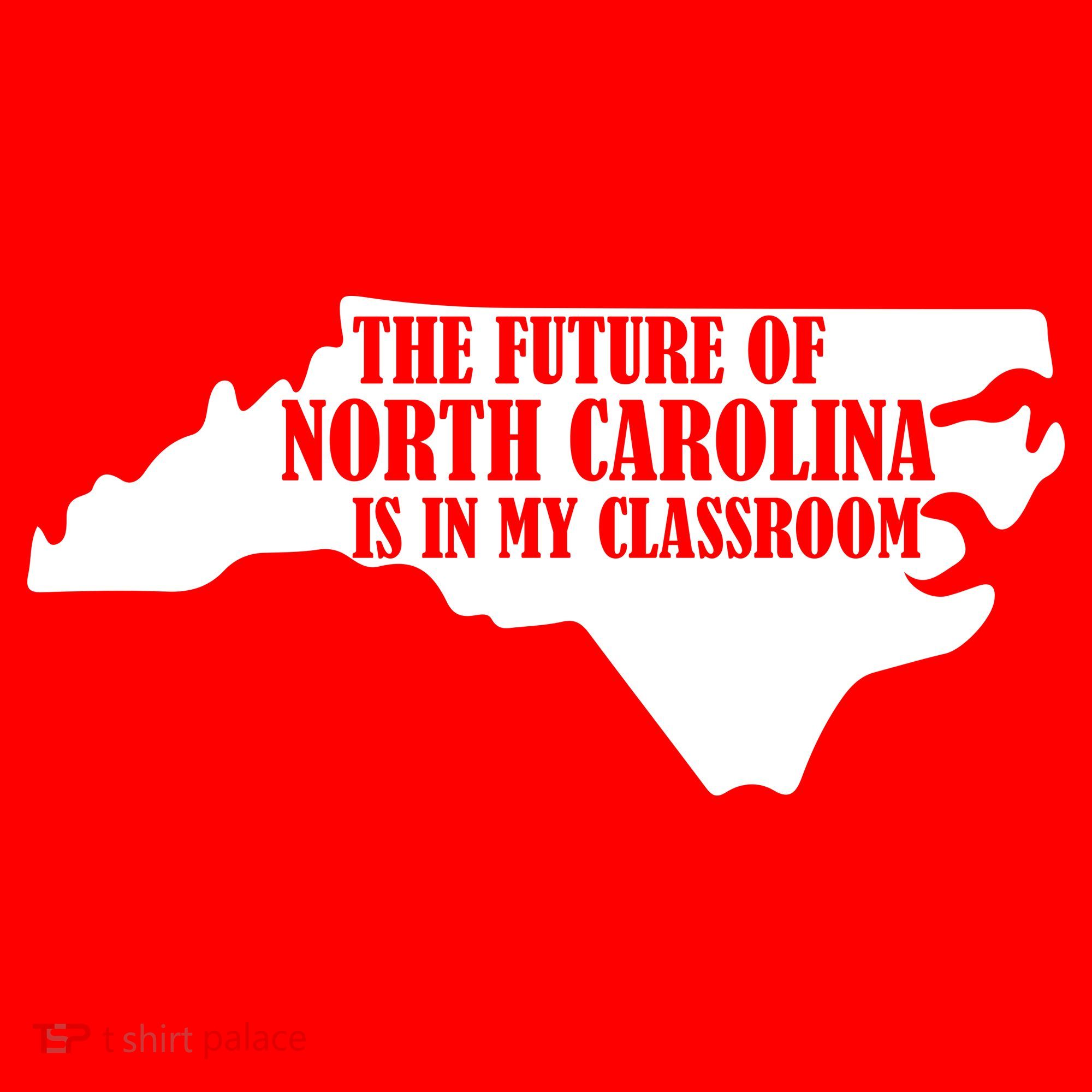 North Carolina Teachers Rally Red For Ed Ornament
