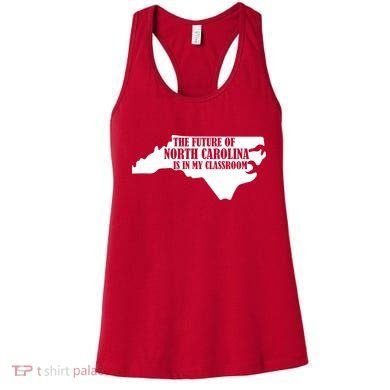 North Carolina Teachers Rally Red For Ed Women's Tank Top
