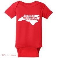 North Carolina Teachers Rally Red For Ed Baby Bodysuit thumb 0