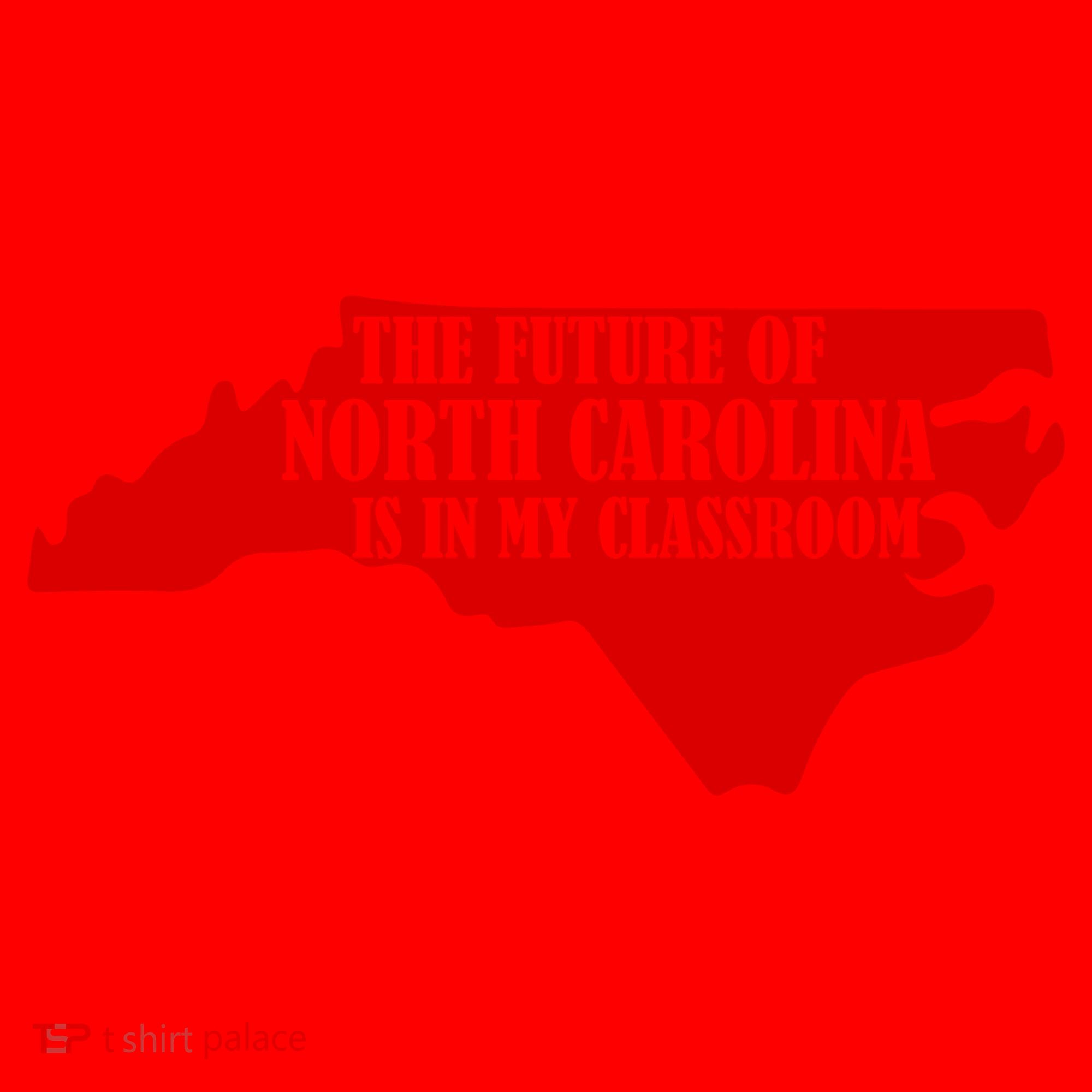 North Carolina Teachers Rally Red For Ed Santa Hat