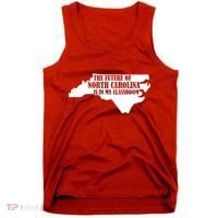 North Carolina Teachers Rally Red For Ed Tank Top thumb 0