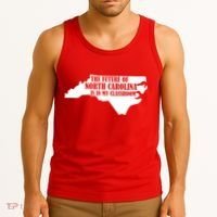North Carolina Teachers Rally Red For Ed Tank Top thumb 3