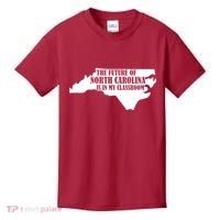 North Carolina Teachers Rally Red For Ed Kids T-Shirt thumb 0