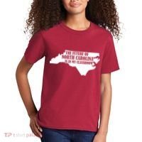 North Carolina Teachers Rally Red For Ed Kids T-Shirt thumb 2