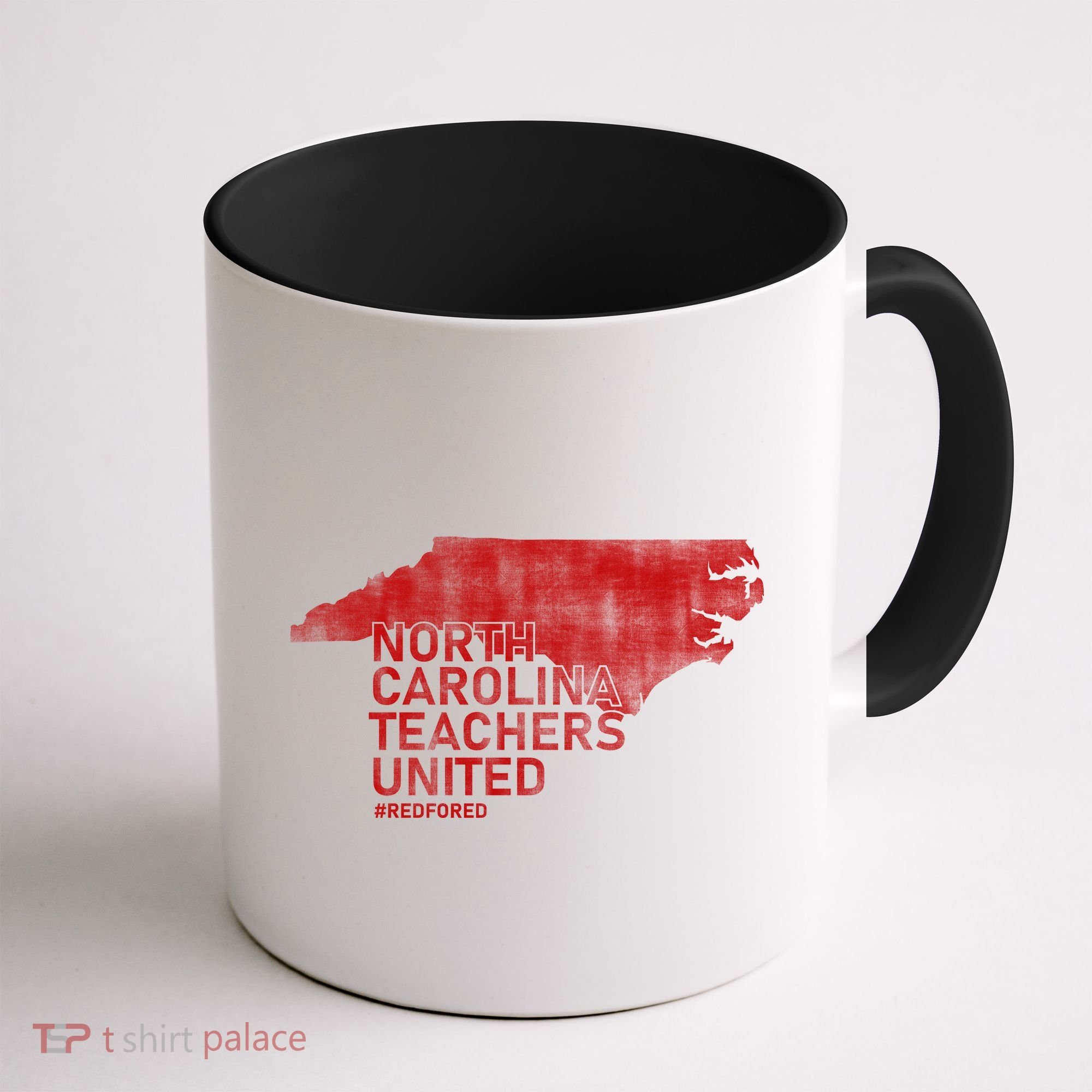 North Carolina Teachers United Red For Ed Coffee Mug