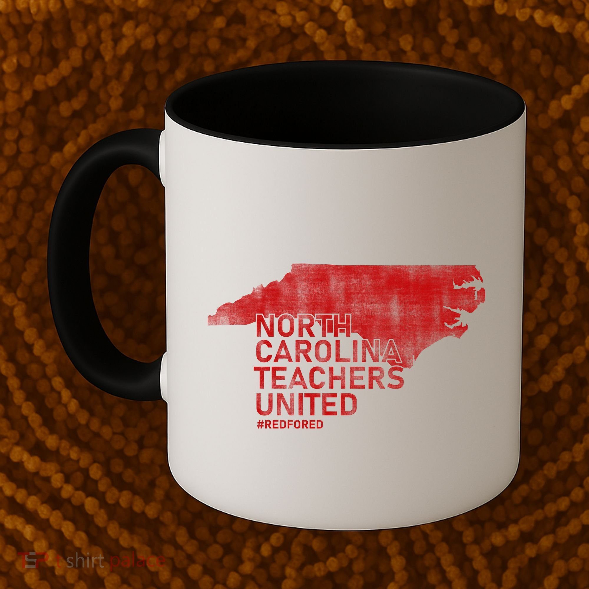 North Carolina Teachers United Red For Ed Coffee Mug