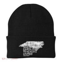 North Carolina Teachers United Red For Ed Beanie thumb 0