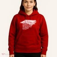 North Carolina Teachers United Red For Ed Hoodie thumb 5