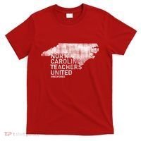 North Carolina Teachers United Red For Ed T-Shirt thumb 0